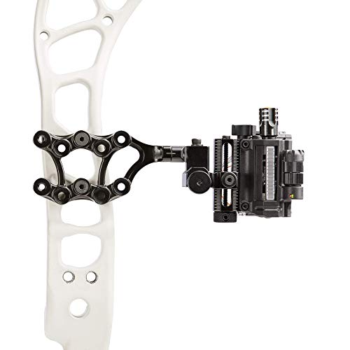 Trophy Ridge Hotwire 3-Pin Sight - Black Archery Scope with Fiber Optic Pins & Tool-less Adjustment
