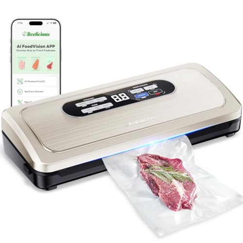 Food Vacuum Sealer with AirLock & ProSeal System - Silver-Golden