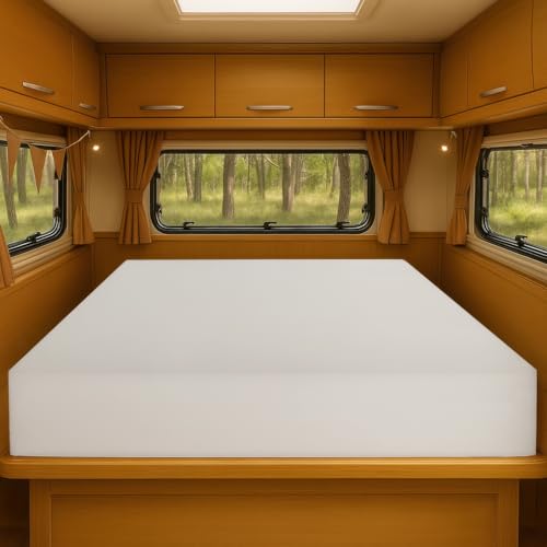 Foamma 48x75 Inch Firm RV Mattress Replacement - Support for Camper Truck
