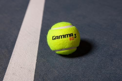 GAMMA Orange Dot 60 & Green Dot 78 Low-Compression Tennis Balls for Kids & Beginners - 48 Pack