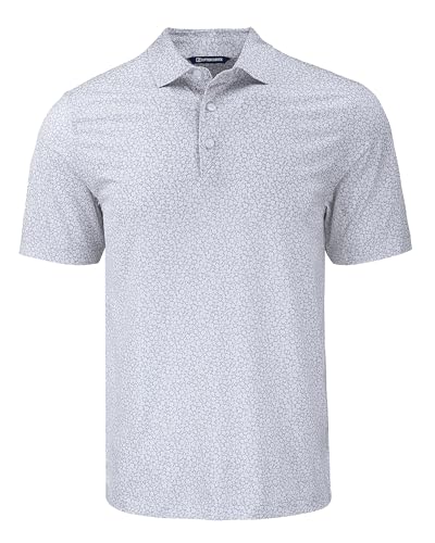 Men's Eco Flora Polo Shirt X-Large Polished - Recycled Performance Golf & Casual