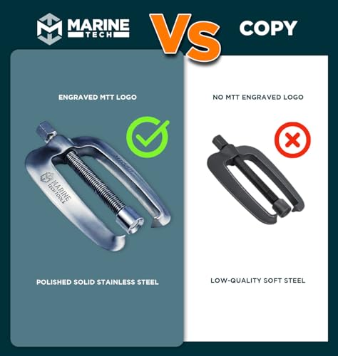 Marine Steering Bracket Puller Stainless Steel for SeaStar Uflex Support - Easy Seized Bracket Removal
