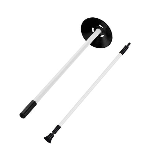 KINGTOP Golf Hole Cup Flagpole Set for Practice Putting Green, 4” Putting Cup Fit PGA | LPGA | USGA Regulations, 2-Section Flag Stick Design, 3 Feet, 4-Pack