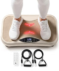 Revo Vibration Plate with Red Light Therapy, Bluetooth Speakers & Resistance Bands