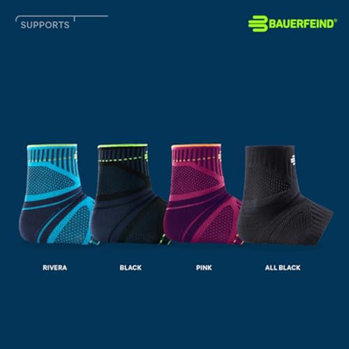 Bauerfeind Sports Ankle Support Dynamic Large Rivera - Breathable Compression Sleeve