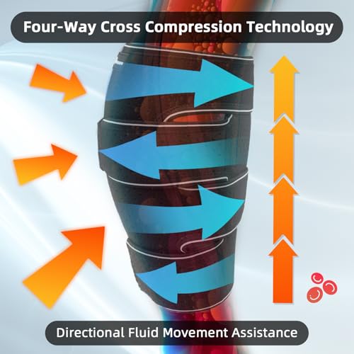 Plus Size Calf Compression Wrap XL for Severe Swelling & Lymphedema - Short Fit