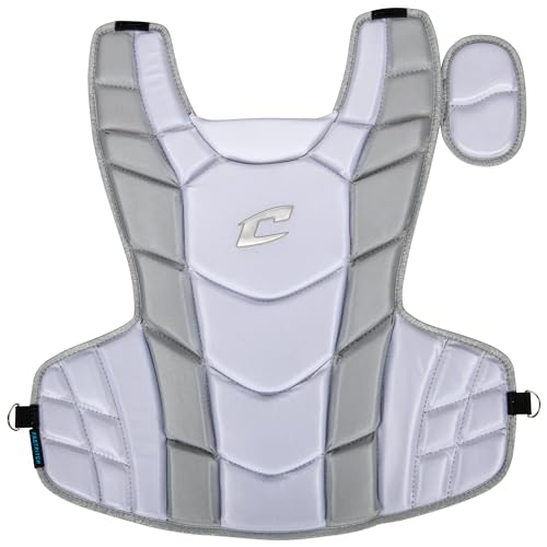 Champro Optimus Pro Fastpitch Catcher's Kit White Ages 9-12 - Baseball Gear