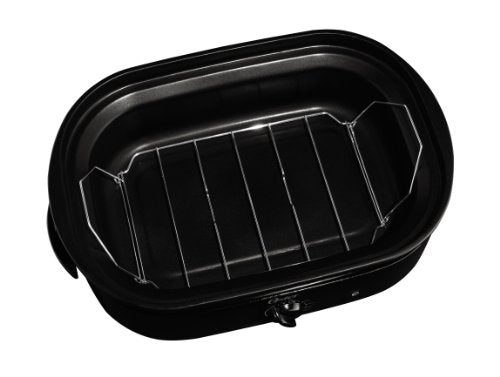 Oster 18-Quart Roaster Oven with Self-Basting Lid, Black - Large Capacity