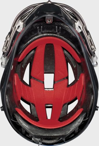 Large X-Large Softball Helmet with Face Mask - NOCSAE Certified Pitcher & Fielder Protective Gear - Black
