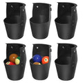 Pool Table Pockets Replacement Set of 6 for Billiard Table - Durable TPE Material