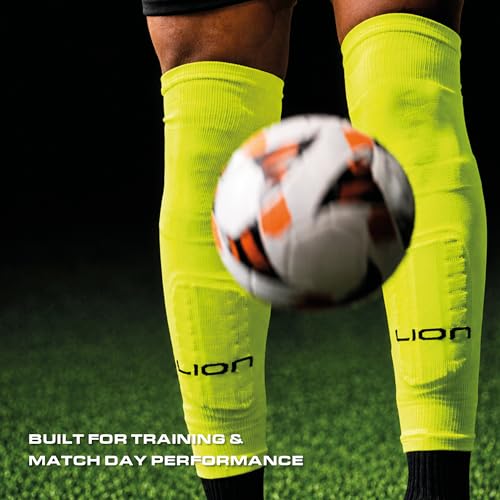 Kids Soccer Leg Sleeves - Pre-Cut Match Soccer Socks for Youth - Black