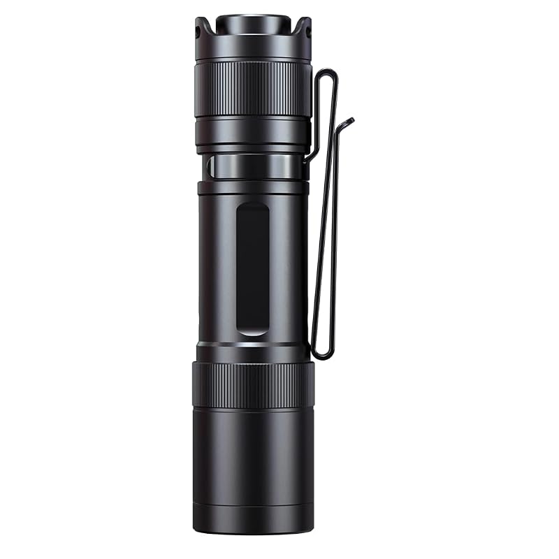 Fenix E12 V3.0 EDC Torch - 200 Lumen AA Powered Penlight with Clip