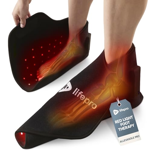 Lifepro Red Light Therapy Wrap for Feet & Ankles | Cordless Near-Infrared Device