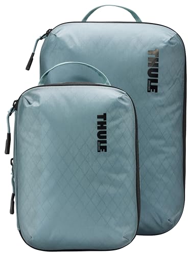 Thule Compression Cube Set - Small & Medium Packing Cubes, Pond Gray
