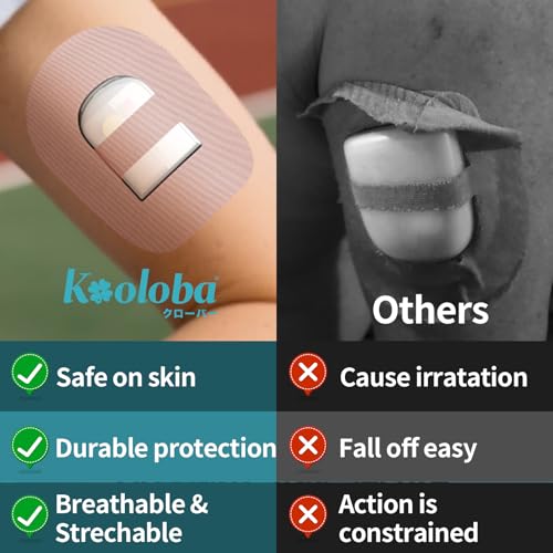 Waterproof Pre-Cut Back Cover with Strap for Omnipod 5 - Nude