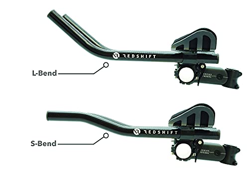 Redshift Aluminum Quick-Release Bike Aero Bars - L-Bend Variation