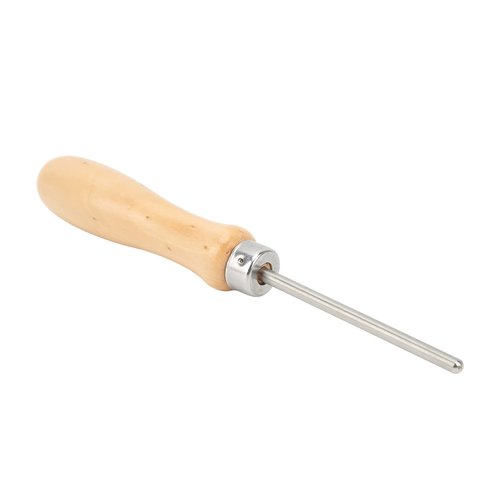 JTLB Badminton Tennis Racquet String Awl, Portable Universal Wooden Handle Racquet Threading Tool for Outdoor Accessories Equitment