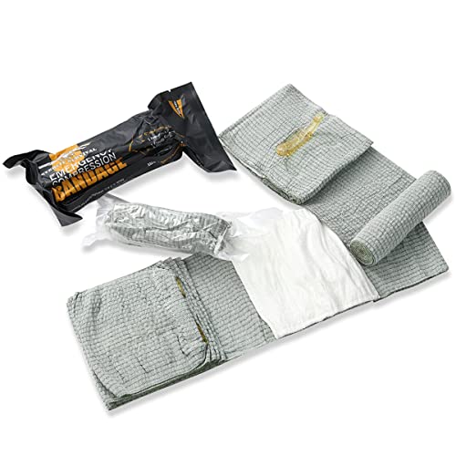 Emergency Trauma Bandage 6 Inch Compression Wound Dressing First Aid Kit - Variation 10