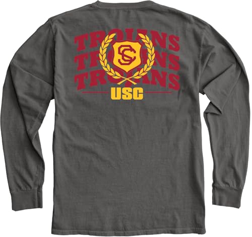 USC Trojans Long Sleeve T-Shirt - NCAA Officially Licensed Team Colors Medium
