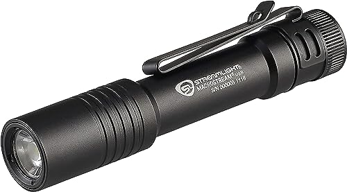 Streamlight MacroStream 500-Lumen Rechargeable LED Flashlight, Compact & Waterproof