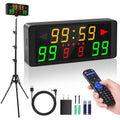 Large Digital Scoreboard with Remote & Tripod - Basketball, Football & More