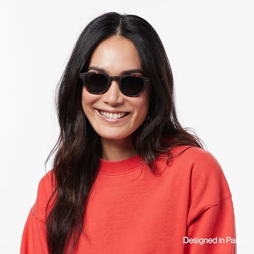 IZIPIZI Sun Category 3 Sunglasses Men & Women - Tortoise Biobased Frame Grey Lenses