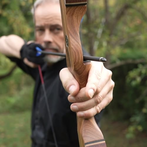 Sanlida Eagle X9 58-Inch Recurve Bow Set for Hunting & Target Shooting, 25-60 lbs