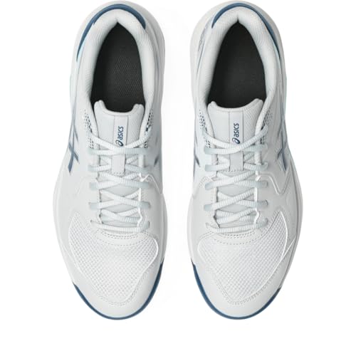 ASICS Men's Gel-Dedicate 9 Pickleball Tennis Shoes 10.5 Concrete Mako Blue