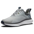 FootJoy Men's FJ Quantum Golf Shoes Grey/White/Blue 10.5 Waterproof Breathable
