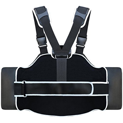 Farabi Body Shield Belly Protector Guard with Red/Black Variation - Martial Arts Body Armor