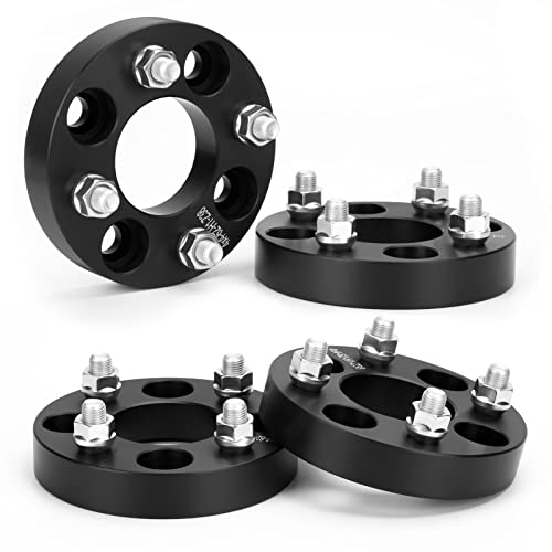 KSP Performance 1 Inch 4x4 Wheel Spacers for Golf Cart ATV Black 4PCS