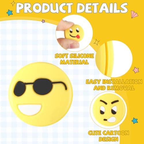 Silicone Tennis Vibration Dampeners Set - 30 Assorted Racket Accessories