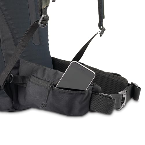 High Sierra Pathway 2.0 45L Hiking Backpack Forest Green/Black