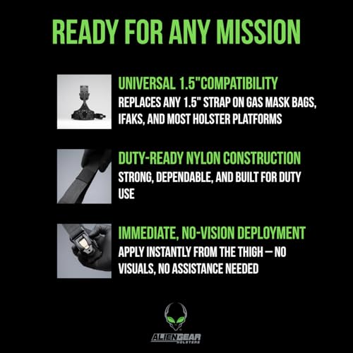 Alien Gear TAQ-Strap Tactical Leg Tourniquet for Military & Medical Use