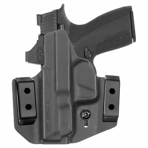 Tulster Black OWB Contour Kydex Holster for Smith & Wesson M&P Shield X - Optic Compatible