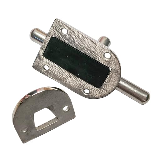 Heavy Duty Marine Stainless Steel Door Lock Latch 3-1/2 Inch Sliding Barrel Bolt