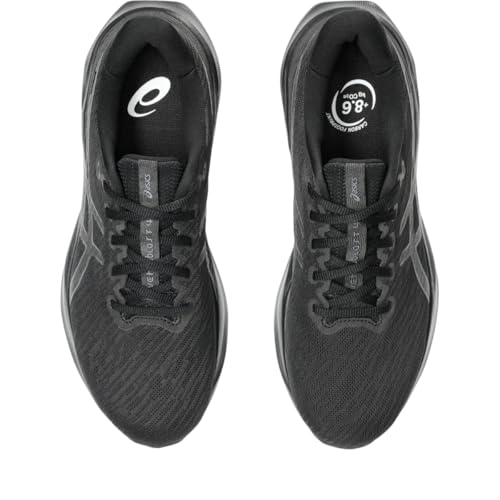 Men's ASICS VERSABLAST 4 Running Shoes - Black & Carrier Grey, Size 10