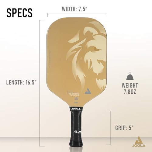 JOOLA Magnus CAS 14mm Pickleball Paddle – Edgeless, Lightweight Carbon Fiber, Extra Long Reach, Tyson McGuffin Design