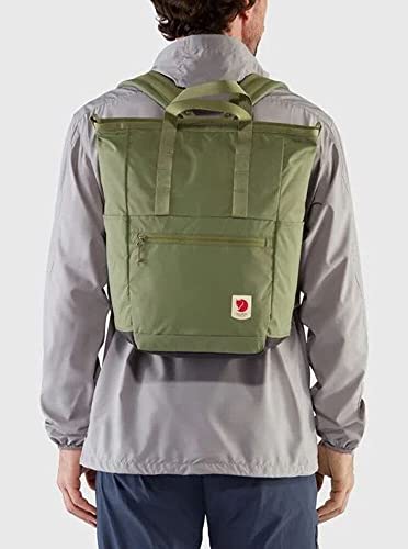 Fjällräven High Coast Totepack - Water-Resistant Convertible Carry, Lightweight Travel Bag - Patina Green, One Size