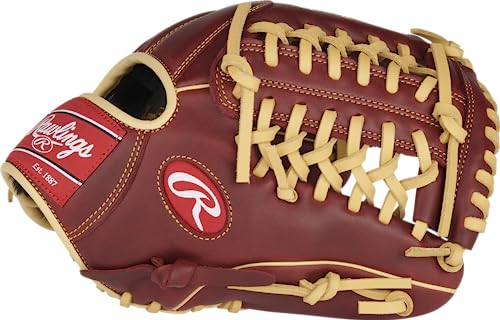 Rawlings Sandlot Series 11.75 Inch Baseball Glove Modified Trap-Eze Web Right Hand Throw