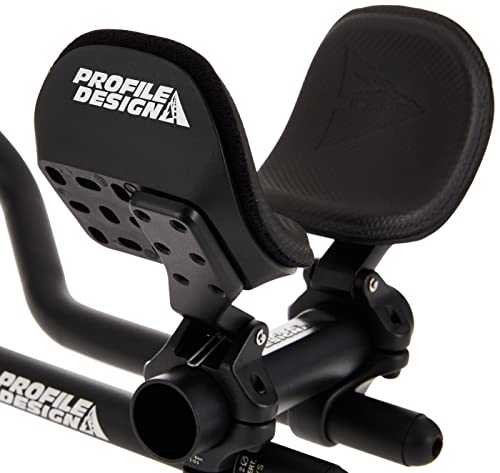 Aerobar Clip-On Set with Aluminum Adjustable Stack & Reach - Black