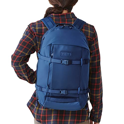 YETI Crossroads Backpack 27L Black Water-Resistant Nylon Travel & Daypack