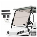 HECASA Tinted Windshield Compatible with 1994-2014 EZGO TXT & Medalist Golf Carts
