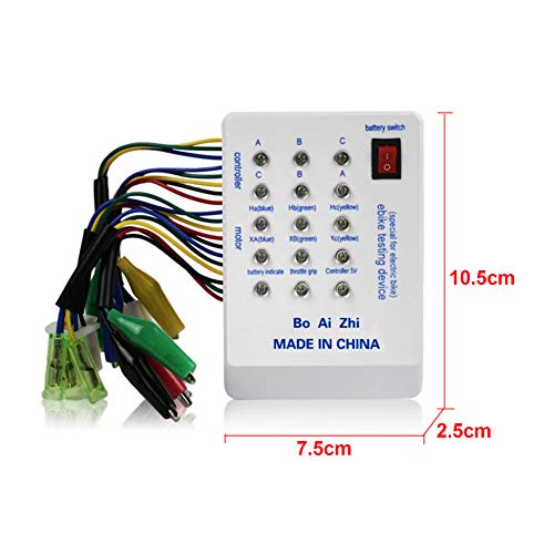 Brushless Motor Tester for E-Bikes & Scooters 24V-72V Diagnostic Tool