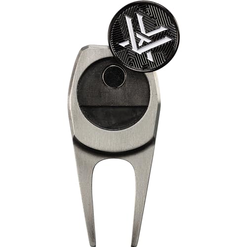 Golf Divot Repair Tool with Magnetic Ball Marker - Multi-Purpose