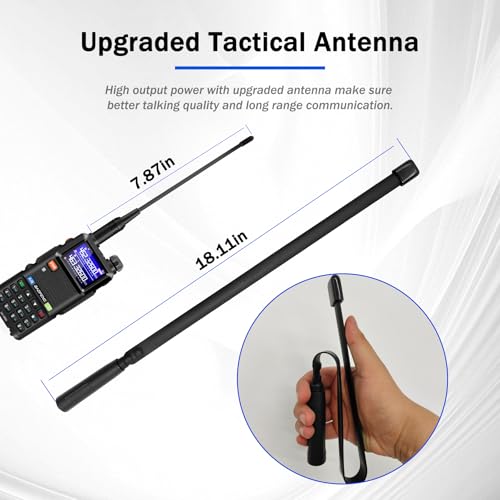 BAOFENG UV-5RM Ham Radio Handheld Two-Way Radio 10W Long Range 2 Pack