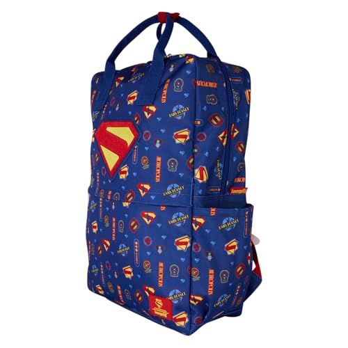 Loungefly DC Superman Nylon Full-Size Backpack