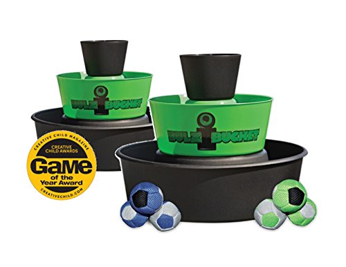 Water Sports BulziBucket Pool & Outdoor Game - Green & Black Portable Family Toy