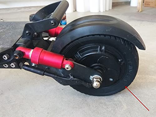 Universal Electric Scooter 200X60 Non-pneumatic Vacuum Tire Tyre Wheel for 8 Inch Brushless Motor Electric Scooter Rear Tire Replacement