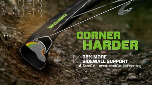 CushCore Pro 27.5-inch Bicycle Tire Inserts - Includes 2 Inserts, Valves & Rim Stickers, Fits 33-46mm Tires, Easy Installation, Trail & Mountain Bike Enhancement